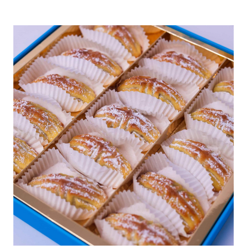 BROCAR Maamoul Walnuts 650g - Premium Handcrafted Walnut-Filled Cookies (Traditional Middle Eastern Sweets)