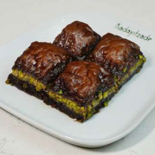 CHOCOLATE PISTACHIO BAKLAVA