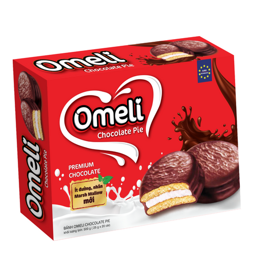Omeli Pie Vanila/Banana Flavor