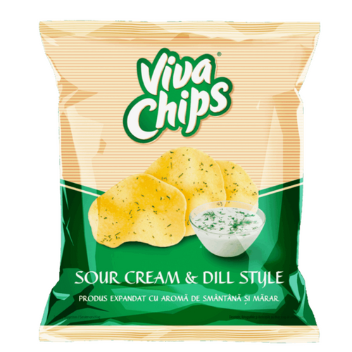 Viva Chips - Sour Cream & Dill Style