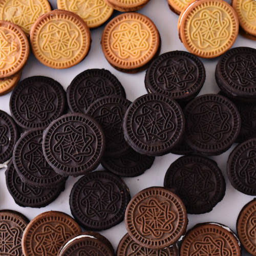 SUGAR FREE Twini Vanilla Cookies with Cocoa Cream