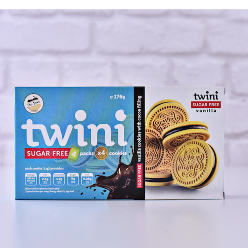 SUGAR FREE Twini Vanilla Cookies with Cocoa Cream