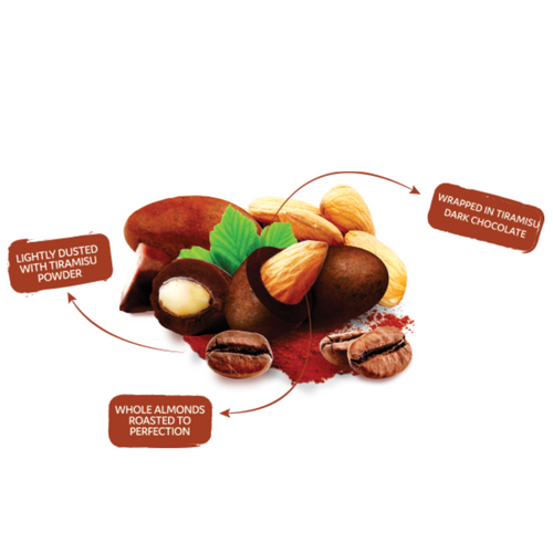 Tiramisu Almond Nut Chocolate range