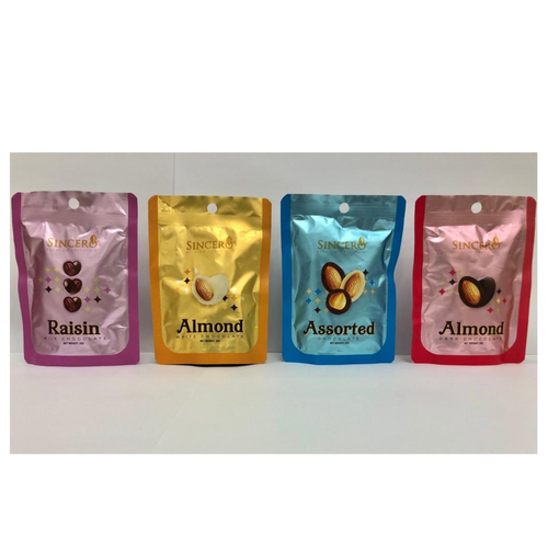 Dark & Milk Almond Chocolates