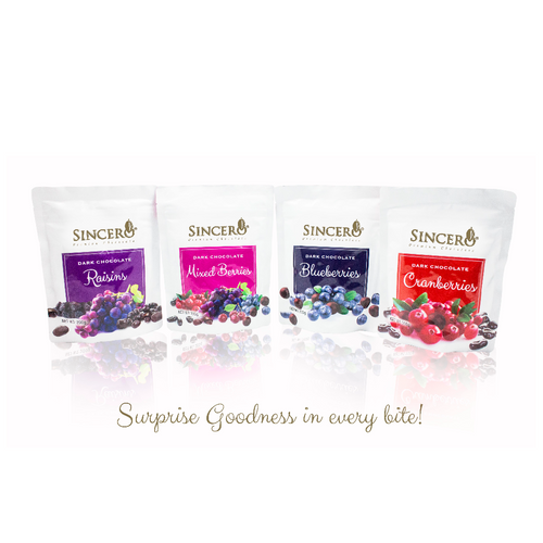 Dark Chocolate Berries range