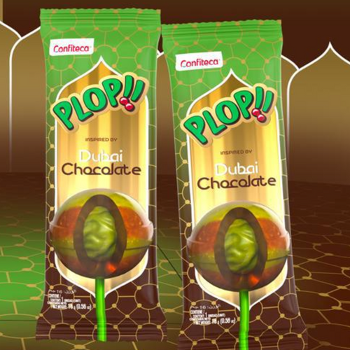 The First Dubai Chocolate Lollipop