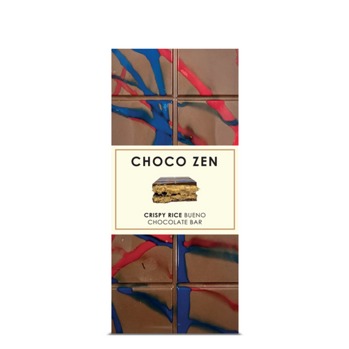Choco Zen Dubai Chocolate Crispy Rice Buenissimo Milk Chocolate Bar 190g