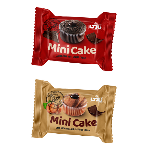 Yummy mini cakes with delicious filling