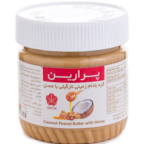 Peanut butter with coconut and honey