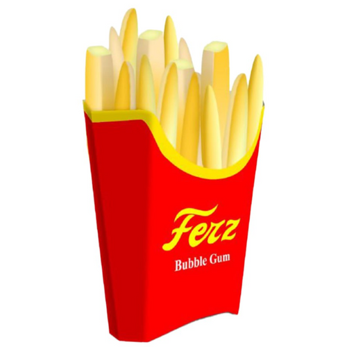 French fries Gum