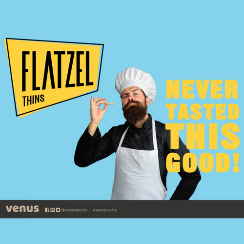 FLATZEL THINS Flavored Pretzel Thins