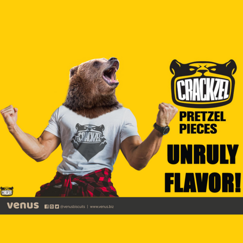 CRACKZEL Flavored Hard Pretzels