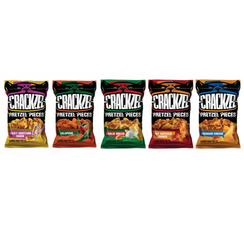 CRACKZEL Flavored Hard Pretzels