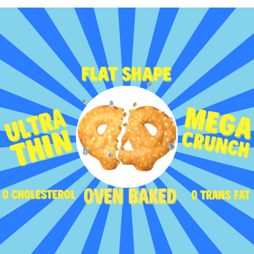 FLATZEL THINS Flavored Pretzel Thins
