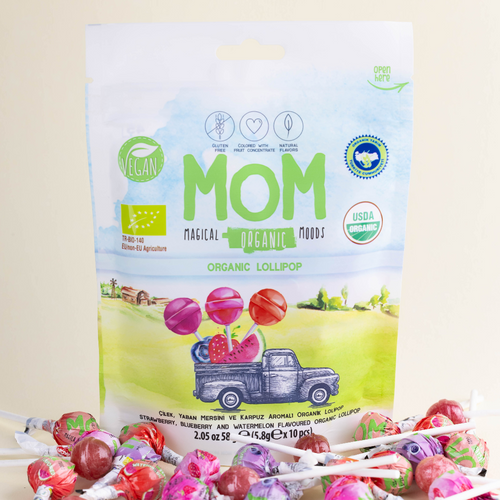 MAGICAL ORGANIC MOODS (MOM) ORGANIC LOLLIPOPS