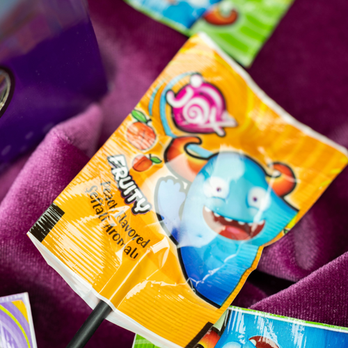 JOX BUBBLY LOLLIPOP, MINI LOLLIPOP , FLAT LOLLIPOP FRUITY (6 g & 8 g), FLAT LOLLIPOP SOUR (6 g & 8 g), FLAT STRAWBERRY LOLLIPOP, FLAT COLA LOLLIPOP