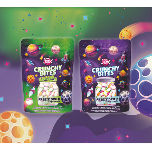 JOX CRUNCHY BITES SOUR & JOX CRUNCHY BITES