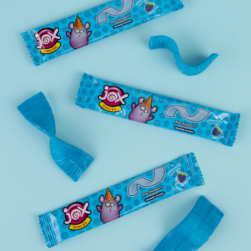 JOX CHEWY BAR BLUE RASPBERRY, STRAWBERRY AND WATERMELON