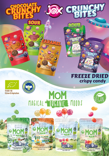 JOX Crunchy Bites & MOM Magical Organic Moods