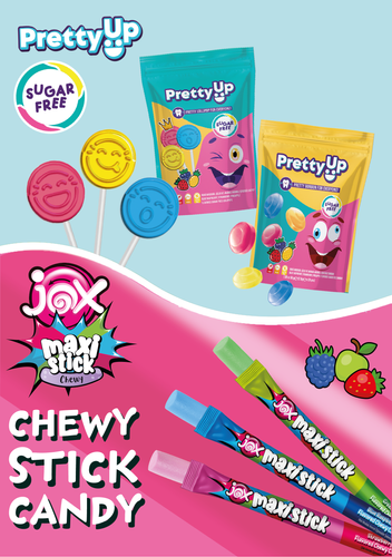 Pretty Up Sugar Free Candy & JOX Maxi Stick