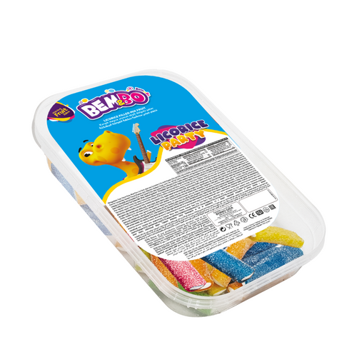 Licorice Sour Filled - Mix (Short Size)