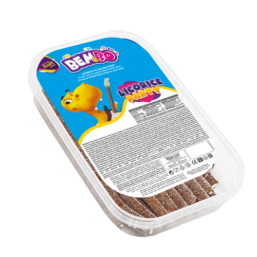 Licorice Sour Filled- Cola (Long Size)