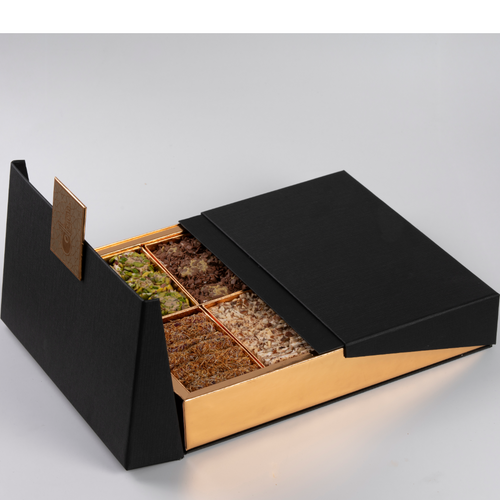 Mixed Gourmet Turkish Delight - 8 compartments