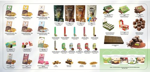 Brochure Bone Crepe Chocolate