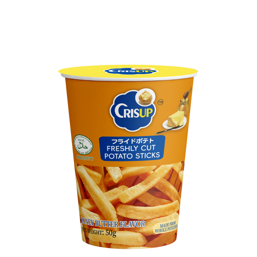 Crisup 50g Potato Sticks Honey Butter Flavor Cup