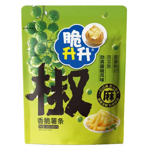 脆升升 100g Potato Sticks Ratten Pepper Flavor