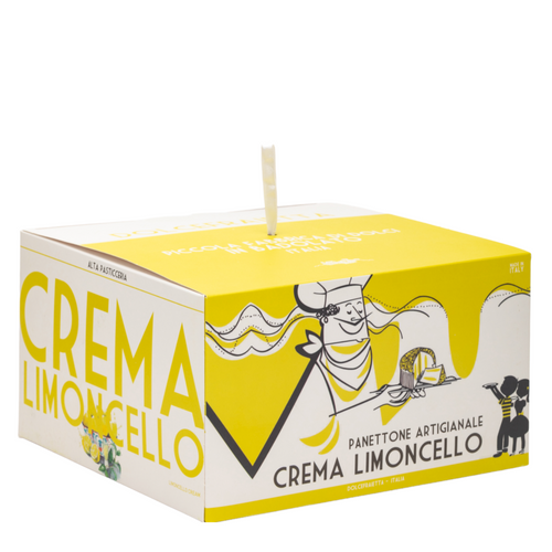 Panettone Limoncello cream