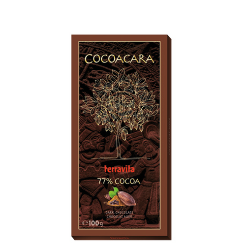 COCOACARA – Extra dark chocolate 77% cocoa 100g, (code: CZ-03-214)