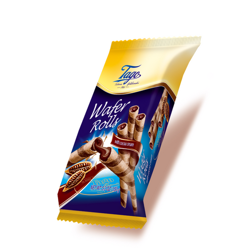 Wafer Rolls with Cocoa Cream 150g