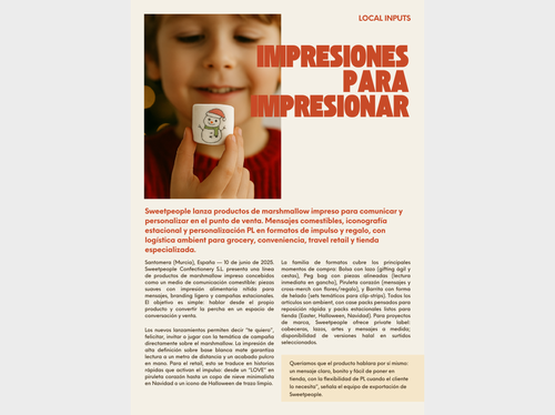 sweetpeople introduces printed marshmallows: edible prints for gifting, retail and private label