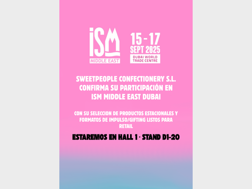 Sweetpeople confirms participation at ISM Middle East Dubai 2025 – showcasing seasonal and gifting confectionery