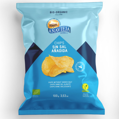 Organic potato chips 