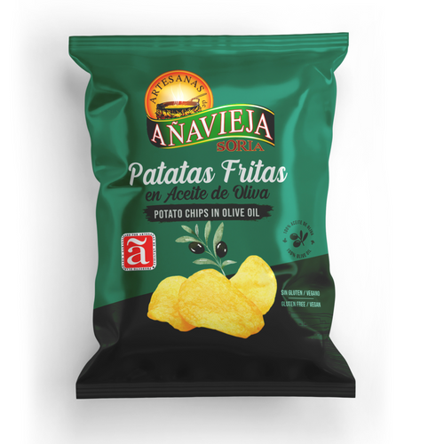 Potato chips in olive oil 40g, 120g