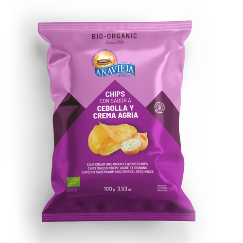 Organic potato chips 