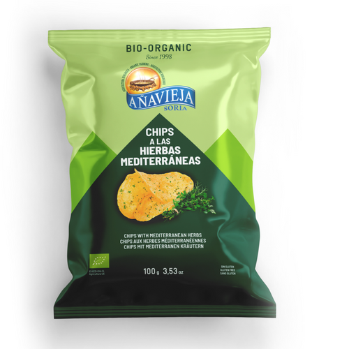 Organic potato chips 
