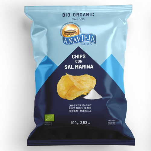 Organic potato chips 40g, 100g & 220g