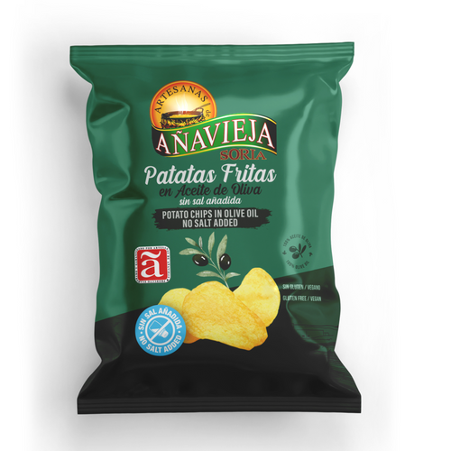 Potato chips in olive oil 