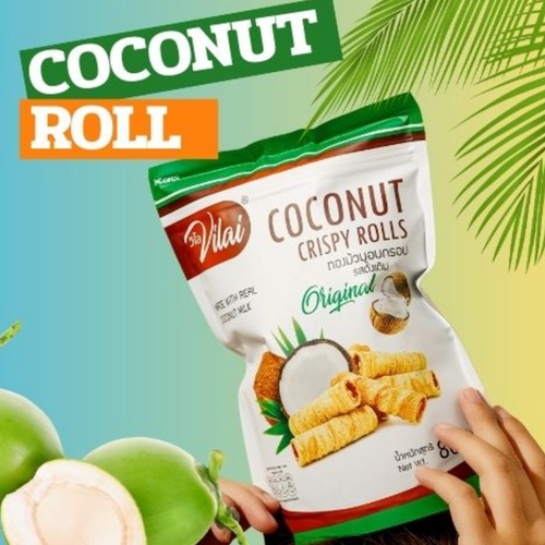 Crispy Coconut Roll (Vilai Brand)