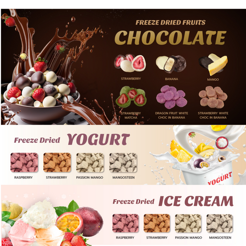 FREEZE DRIED ICE CREAM