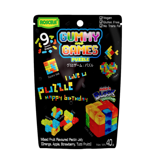 Gummy and Game Puzzle