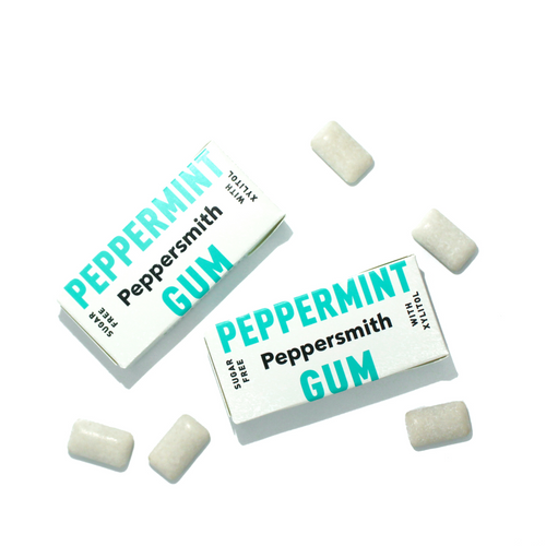 Peppersmith Peppermint Chewing Gum