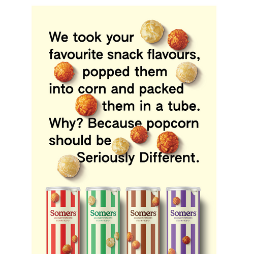 SOMERS GOURMET POPCORN