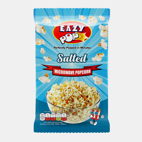 Eazypop Microwave Popcorn - Salted