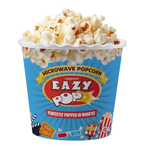 Eazypop Microwave Popcorn- Bucket for Life