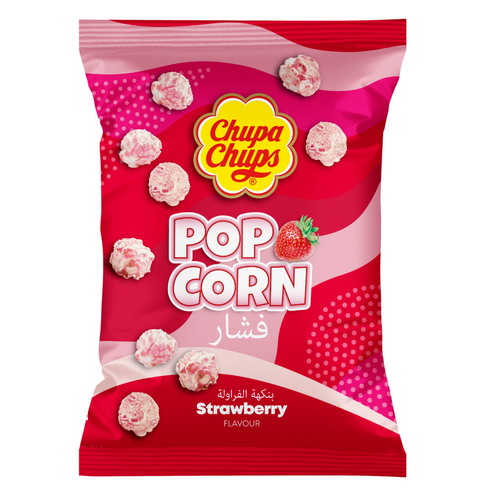 Chupa Chups Popcorn Strawberry
