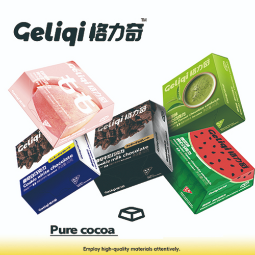 80g Different Flavors Pure Cocoa Butter Chocolate